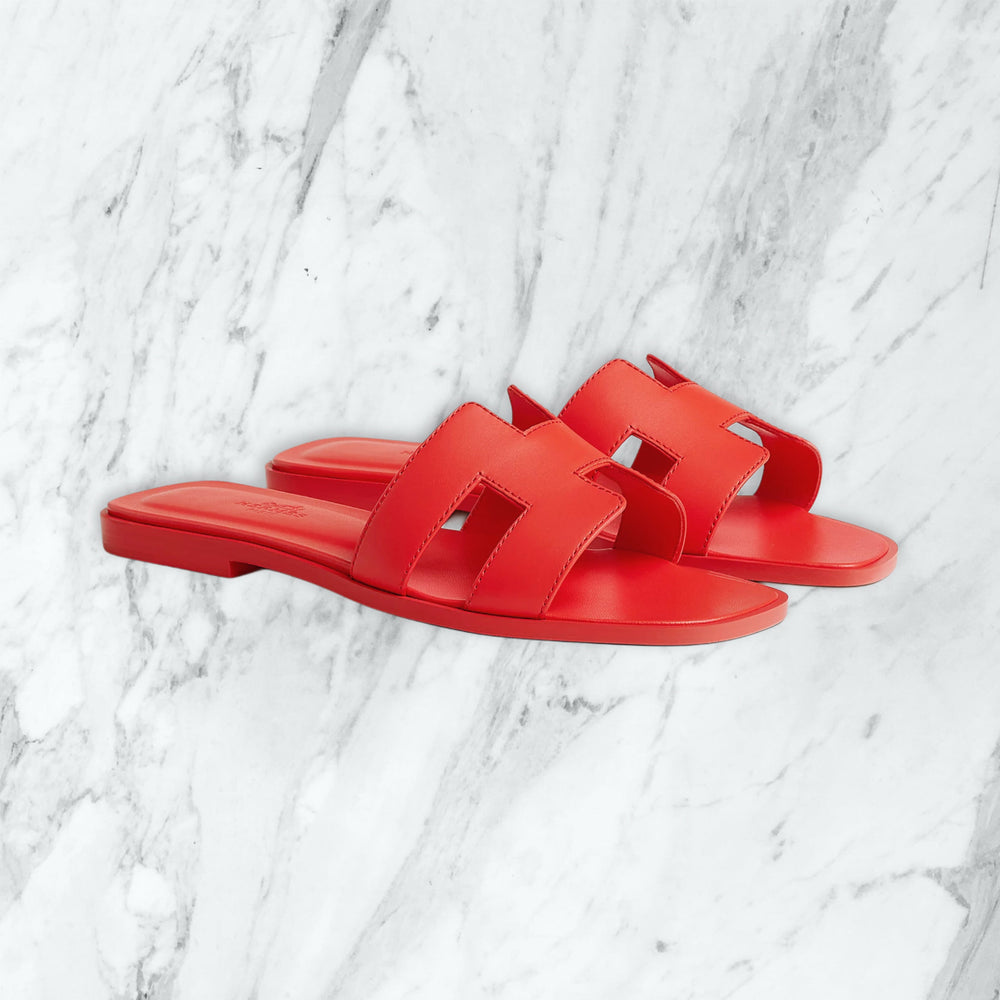 Claquette Hermes — Rouge — Wise