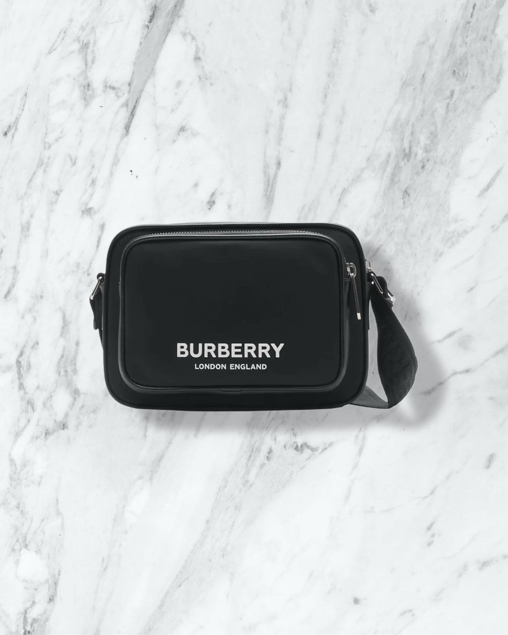 Sacoche Burberry — Noir Blanc — Wise