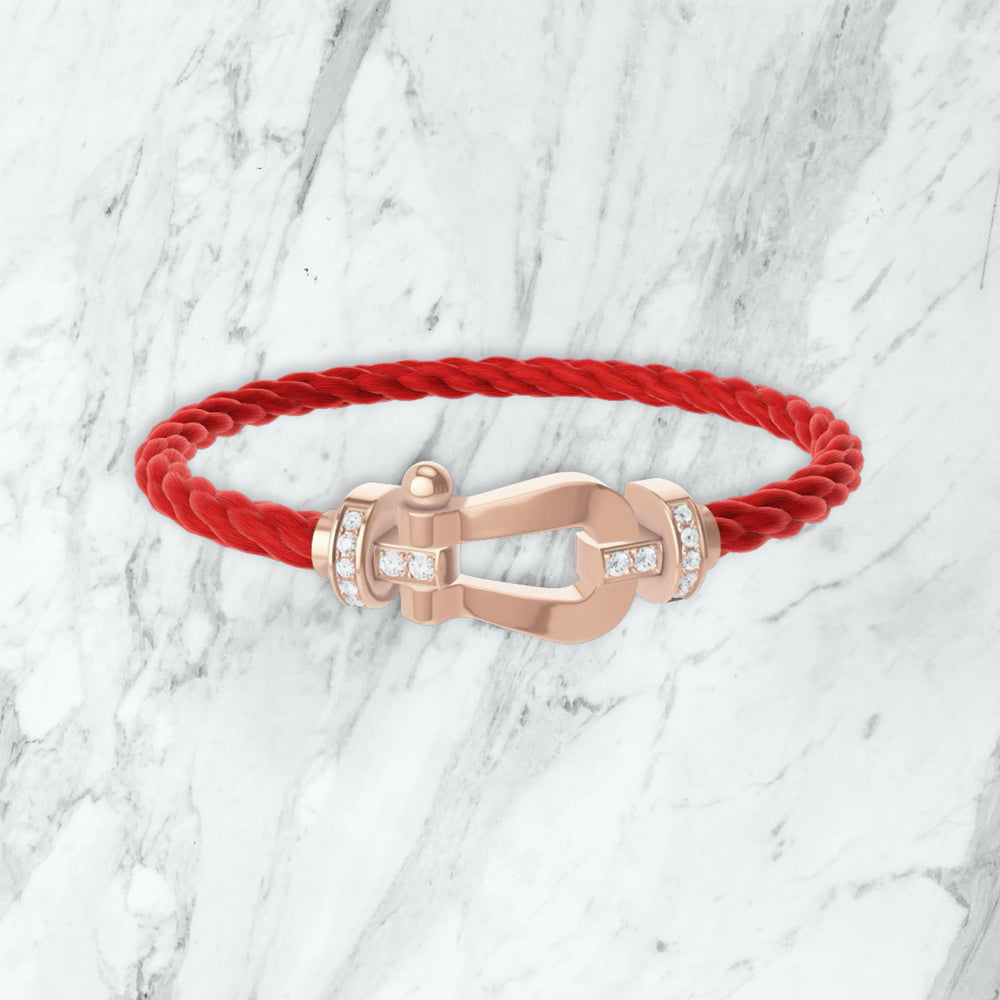 Bracelet Fred — Rouge — Wise