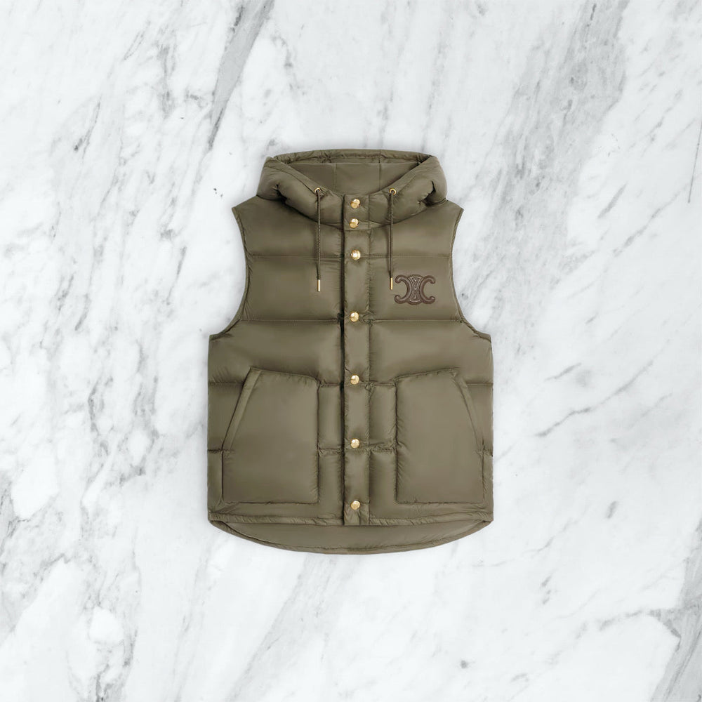 Doudoune sans manche Gucci — Vert kaki — Wise