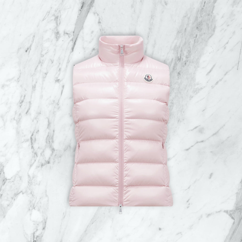 Doudoune sans manche Moncler — Rose — Wise