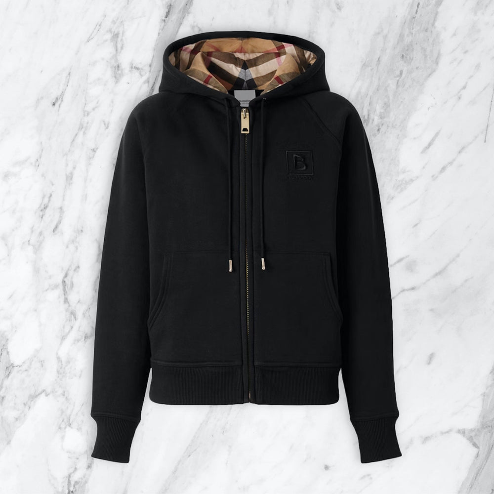 Veste Burberry Zip — Noir — Wise