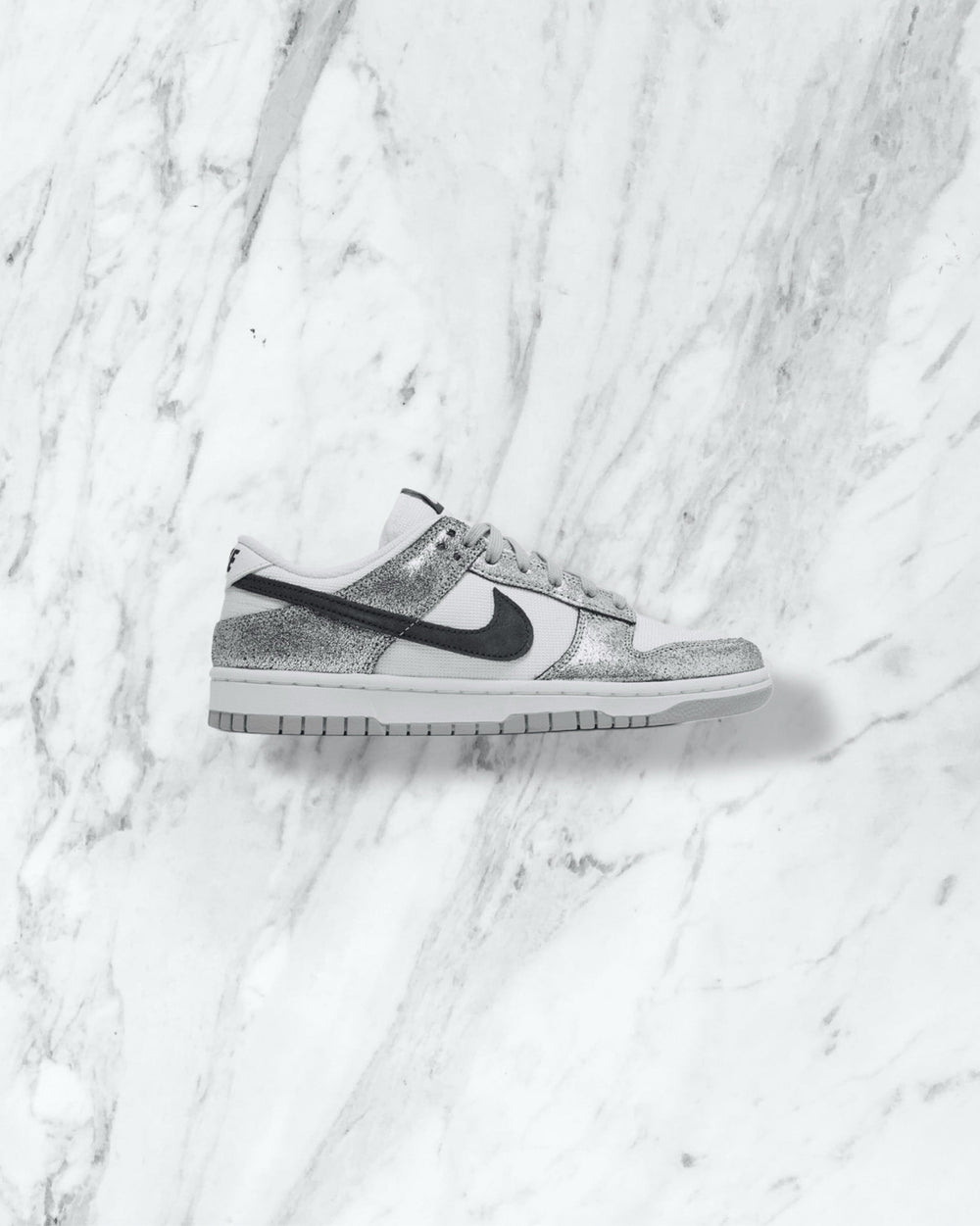 Dunk Low "Golden Goose" — Argenté — Wise