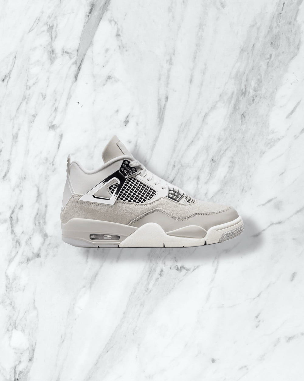 Jordan 4 Sneaker — Beige — Wise