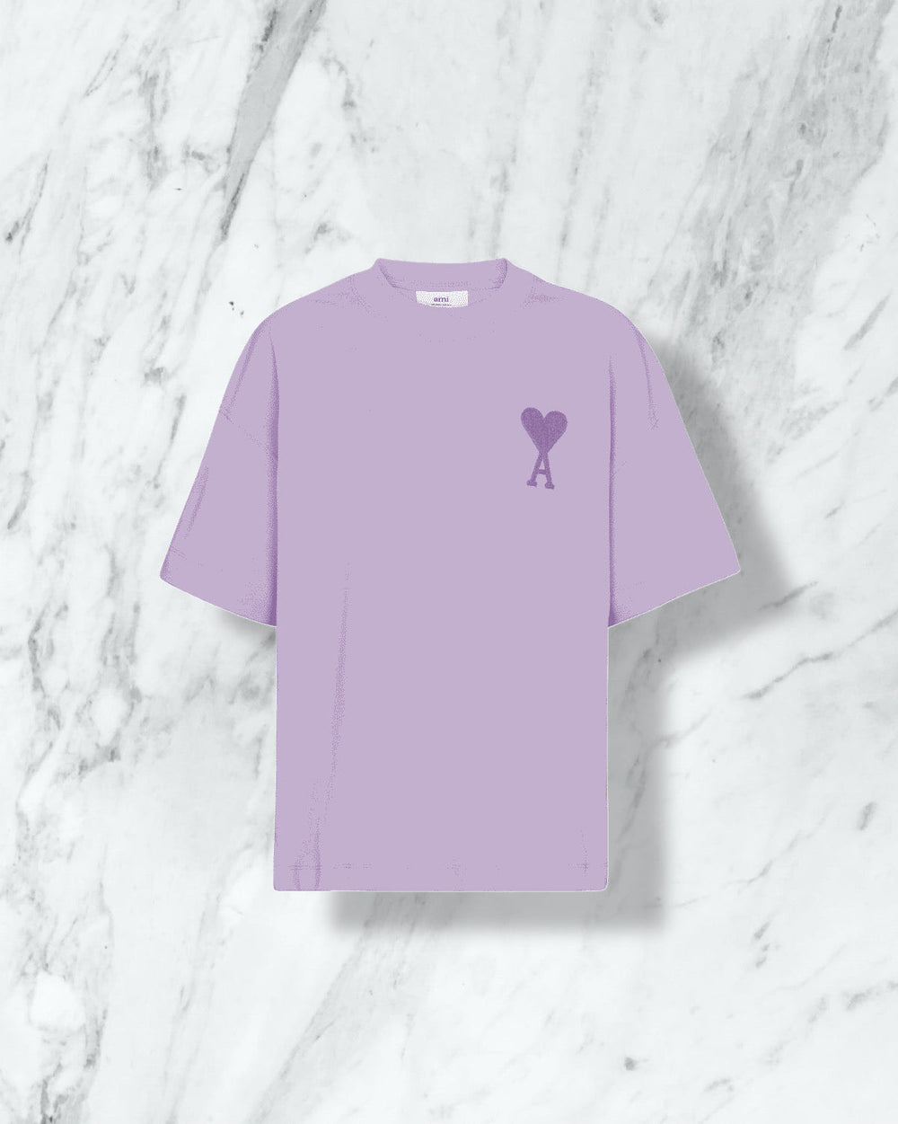 AMI Paris — T — Shirt Violet — Wise