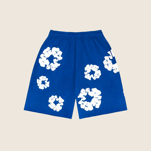 Short Denim Tears — Bleu roi