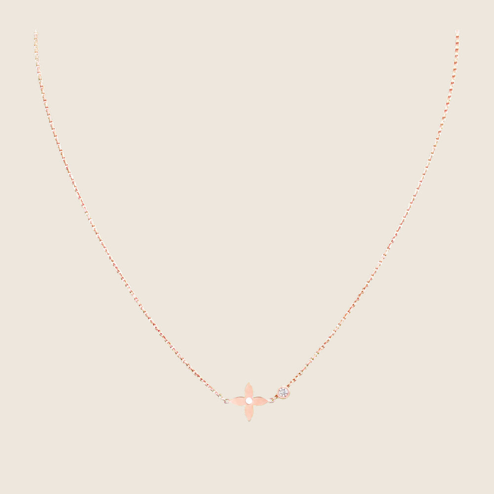 Collier Louis Vuitton — Or rose