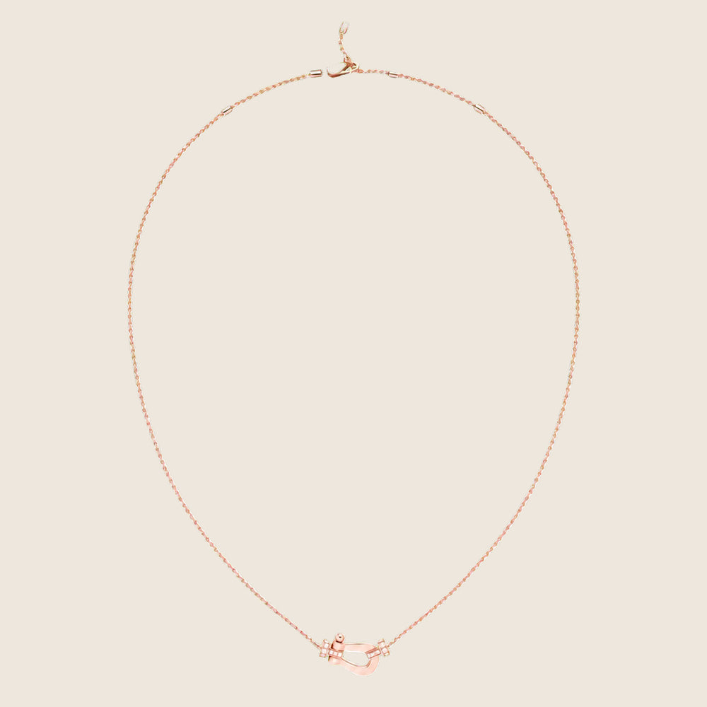 Collier Fred — Or rose