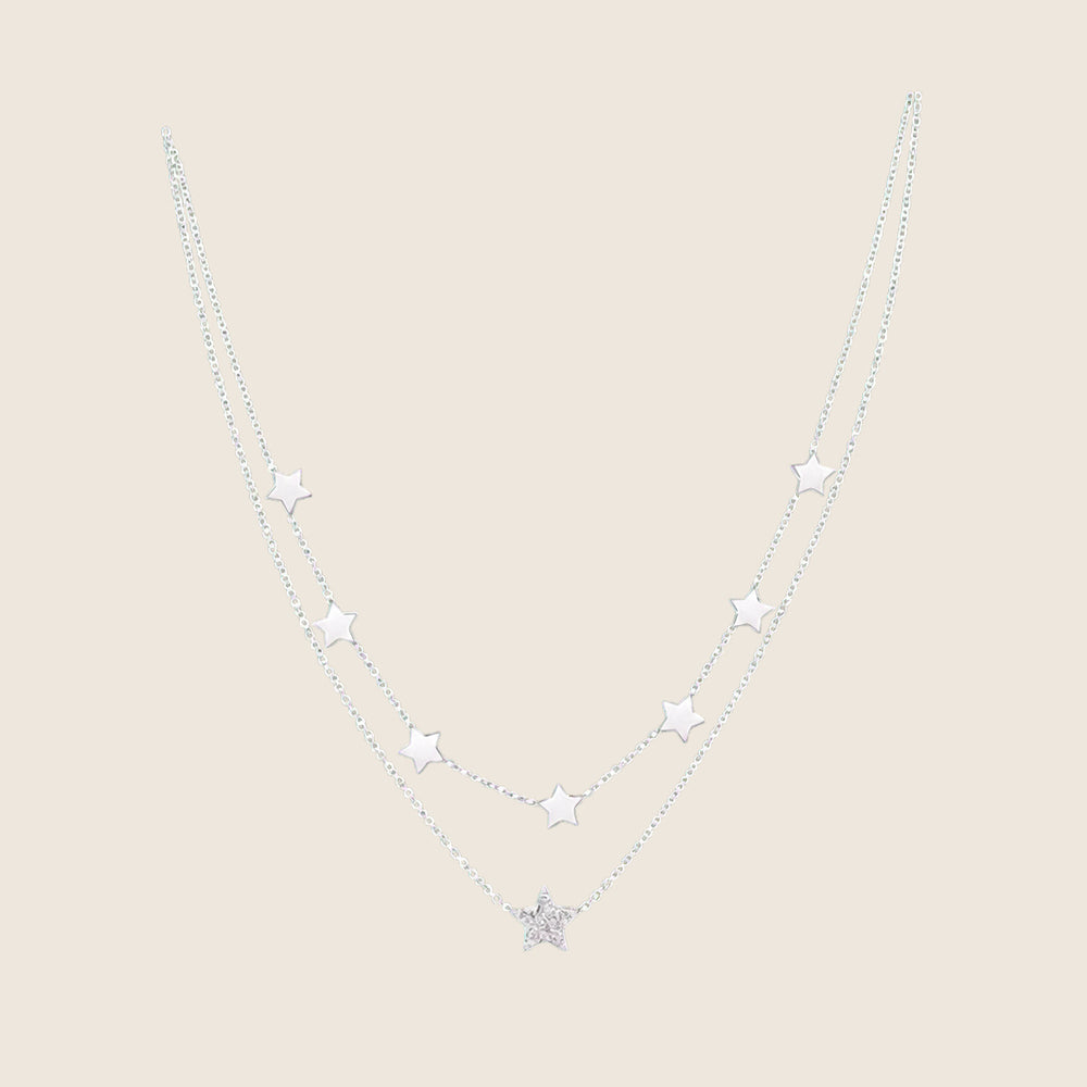 Collier Swarovski — Argent