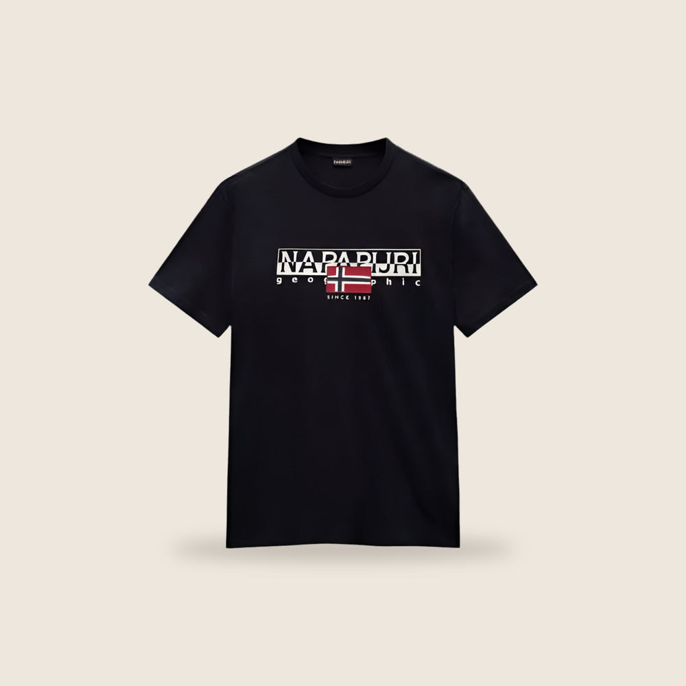 Tee-shirt Napapijri — Noir