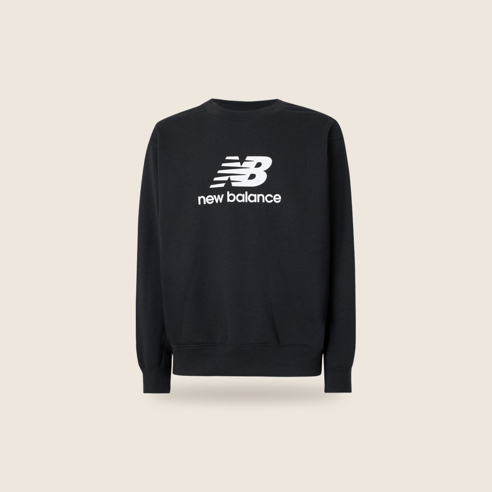 Pull New Balance — Noir logo blanc