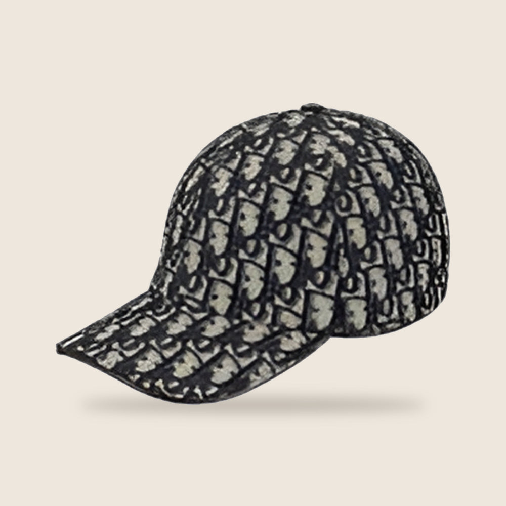 Casquette Dior — Bleu marine Oblique