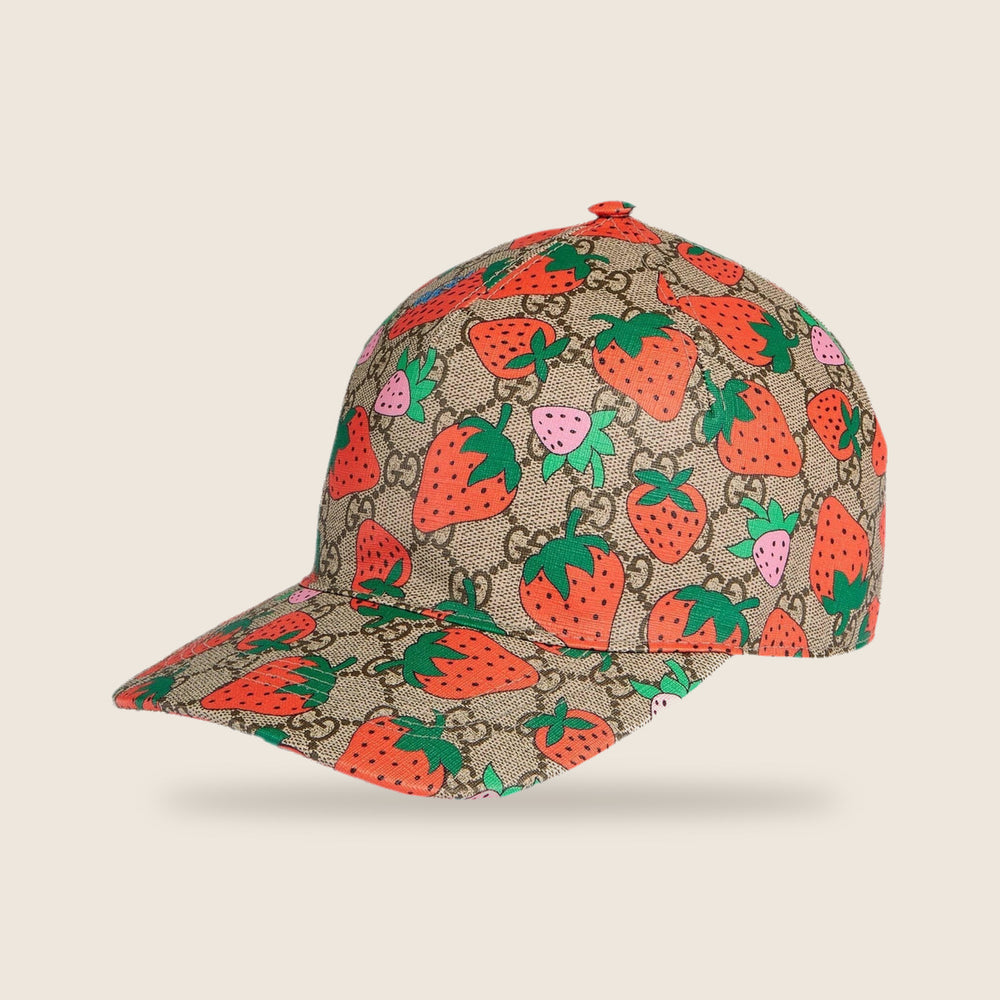 Casquette Gucci — Beige fraises