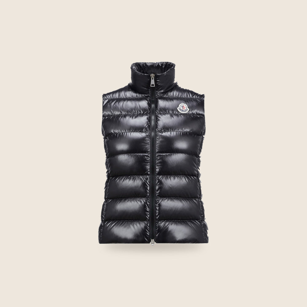 Doudoune sans manches Moncler — Noir matelassé