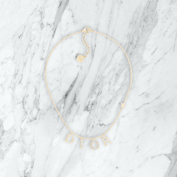 Collier Dior — Or — Wise