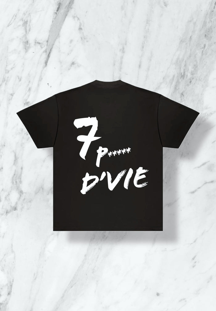 Tee — Shirt imprimé — Noir — Wise