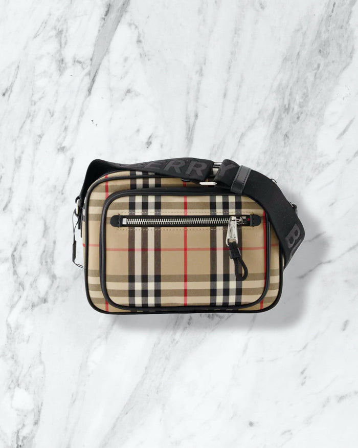 Sacoche Burberry — Marron Clair — Wise