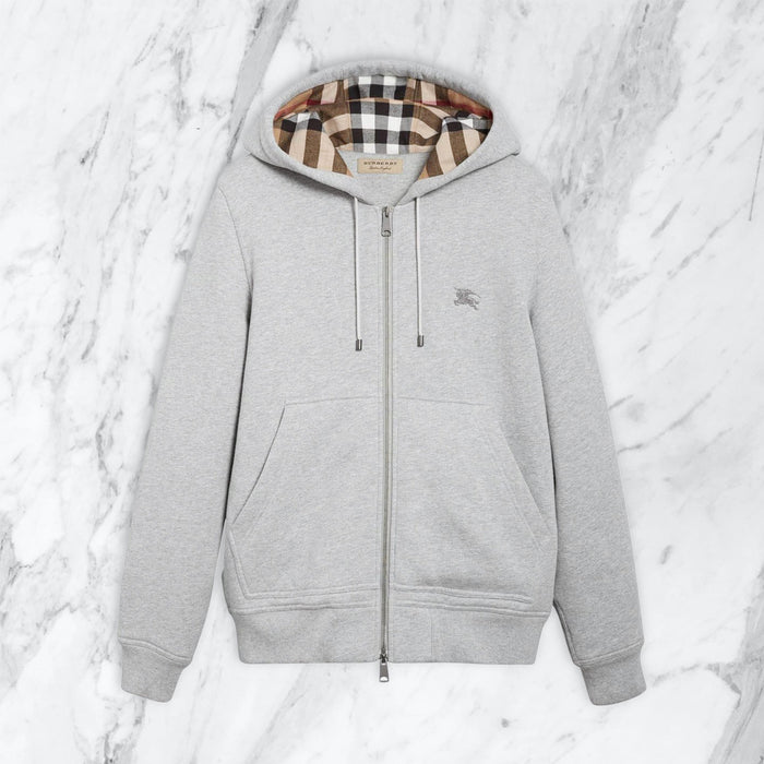 Veste Burberry Zip — Gris — Wise