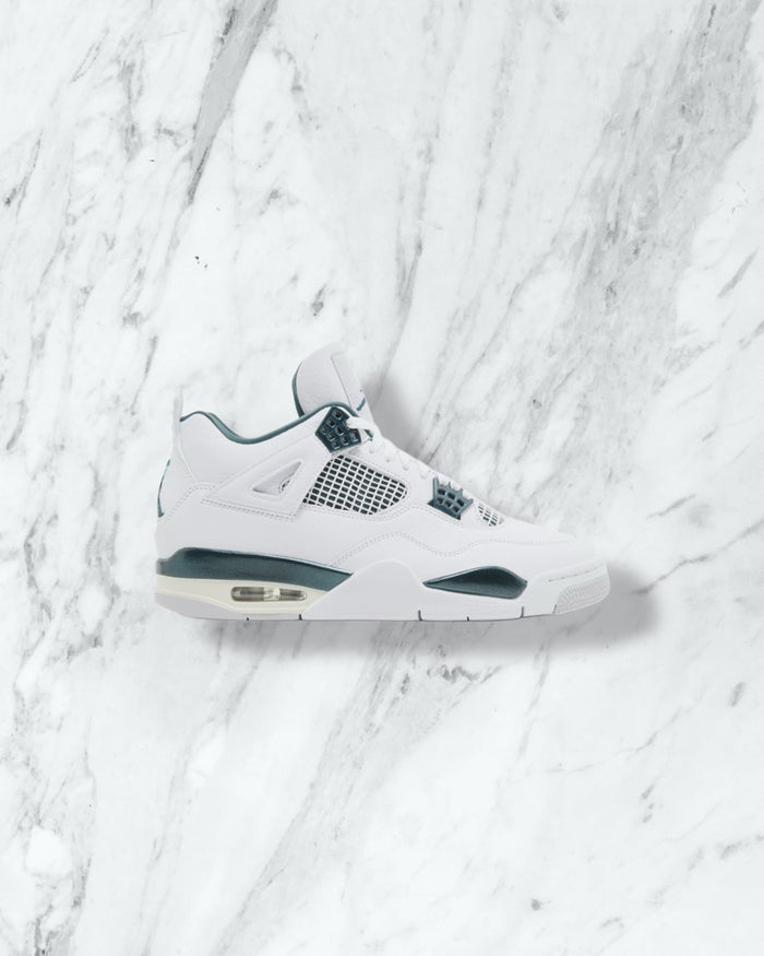 Jordan 4 Sneaker — Blanc — Wise