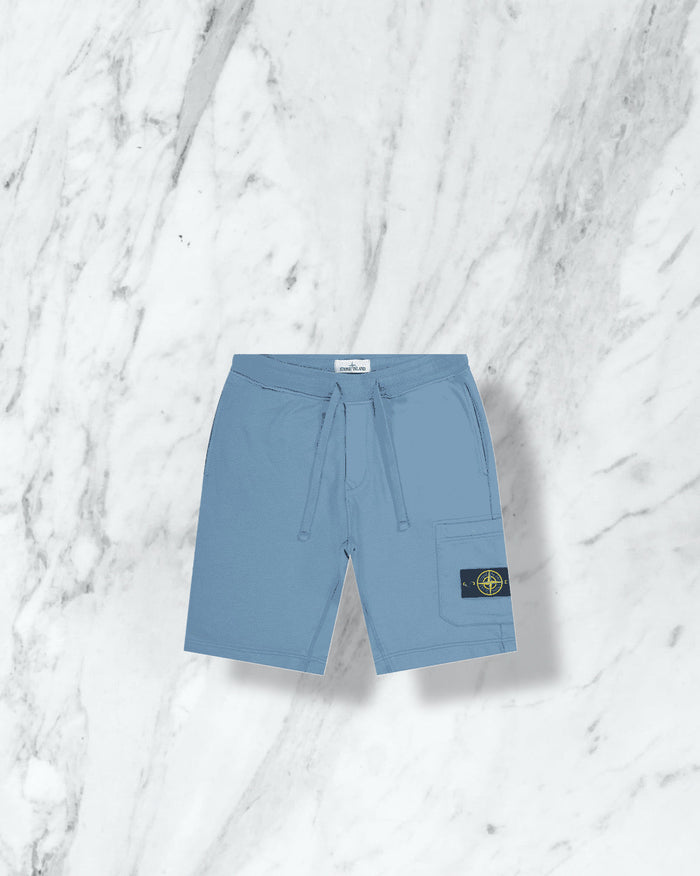 Stone Island Short — Bleu Ciel — Wise
