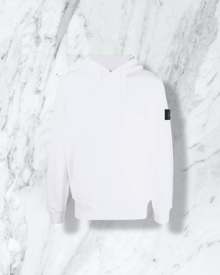 Stone Island Sweat — Blanc — Wise