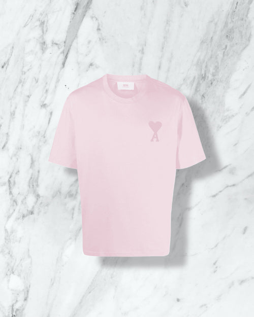 AMI Paris — T — Shirt Rose