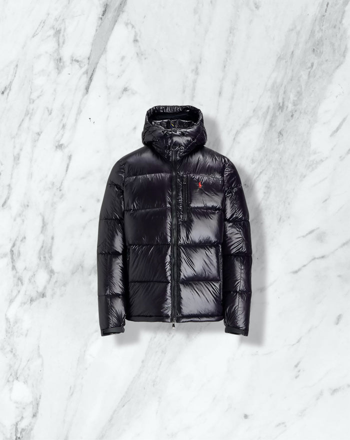Doudoune Ralph Lauren — Noir brillante — Wise