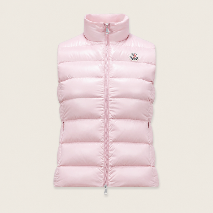 Doudoune sans manche Moncler — Rose