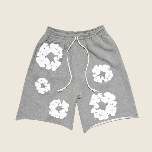Short Denim Tears — Gris chiné