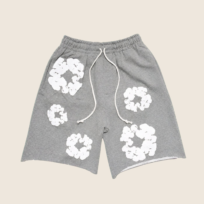 Short Denim Tears — Gris chiné