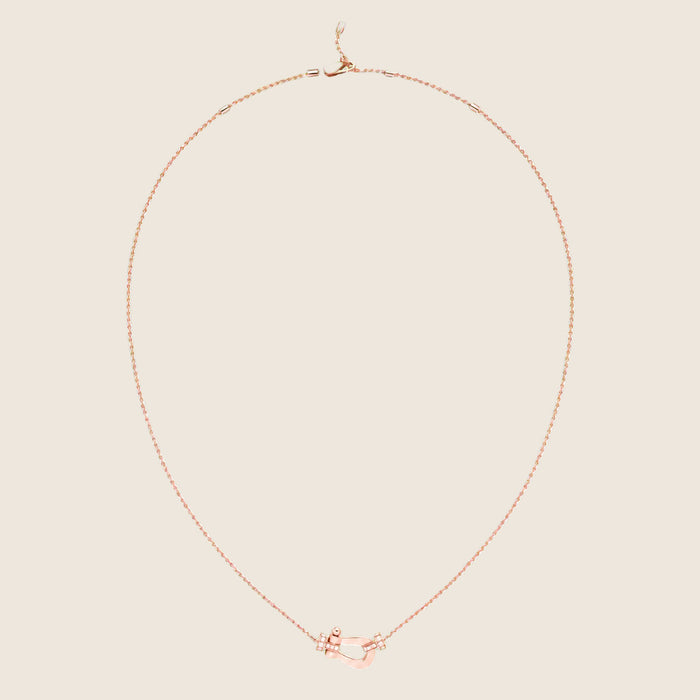 Collier Fred — Or rose