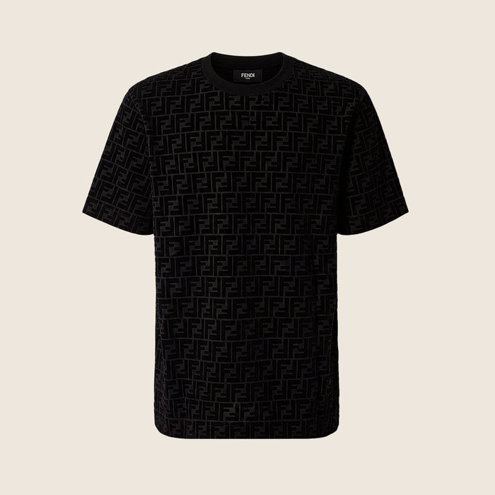Tee-shirt Fendi — Noir monogramme