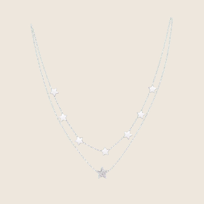 Collier Swarovski — Argent