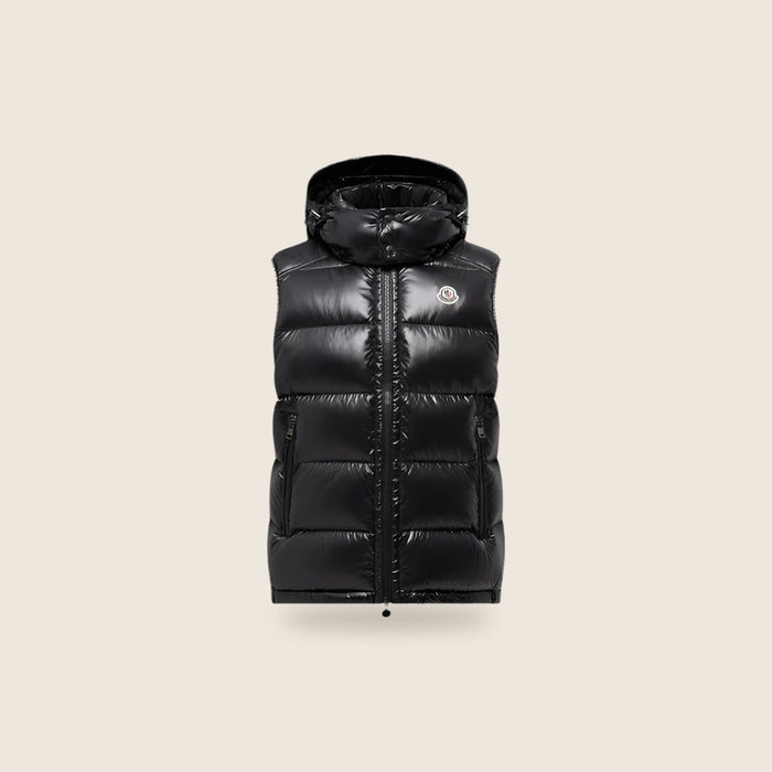 Doudoune sans manches Moncler — Noir capuche