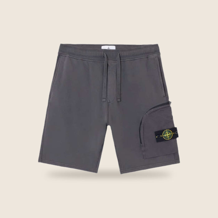 Short Stone Island — Gris anthracite