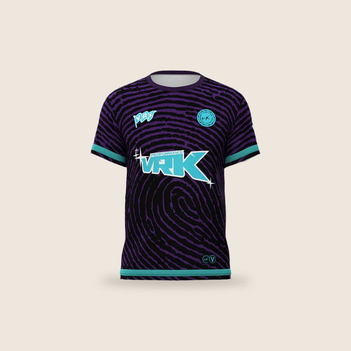 Maillot Vrunk — Noir et turquoise