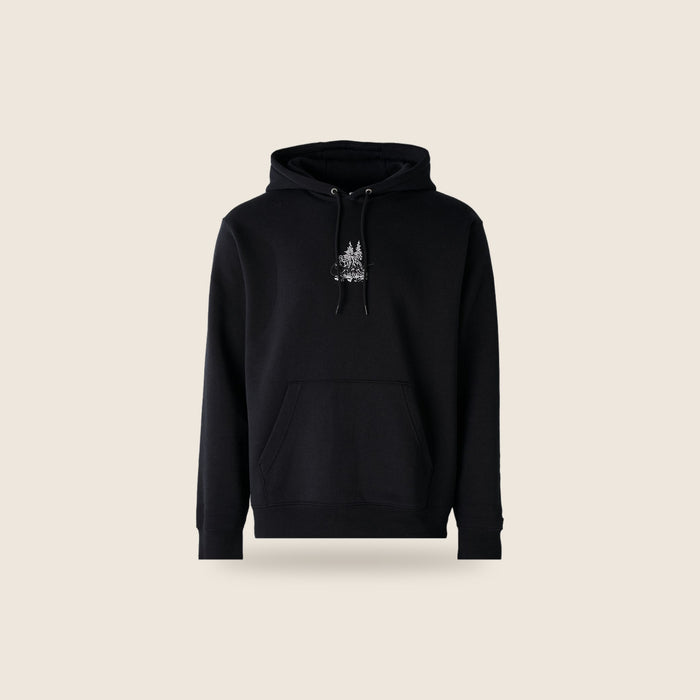 Sweat à capuche Nike — Noir imprimé