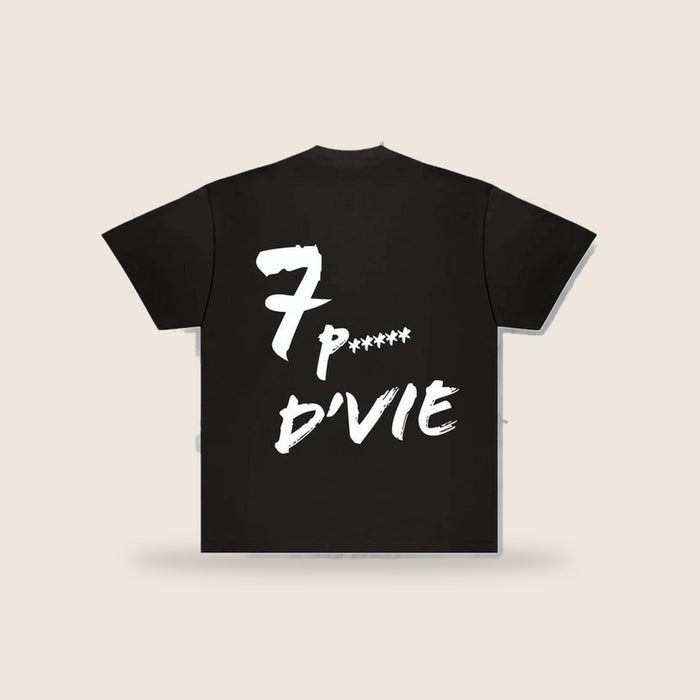 T-shirt imprimé — Noir