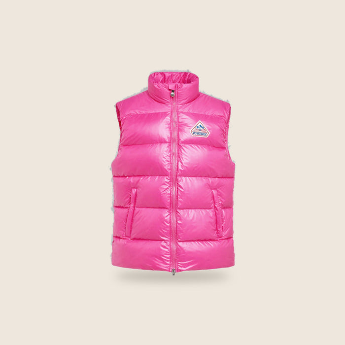 Doudoune sans manche Pyrenex — Rose